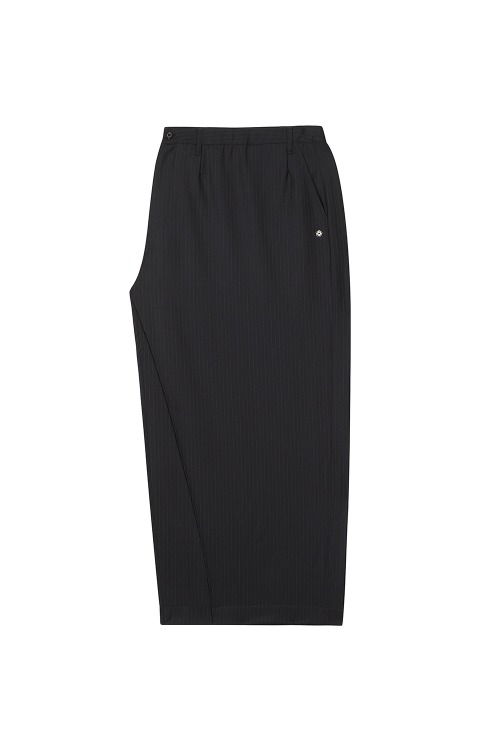 [Runway] Asymmetric Maxi Skirt_Stripe