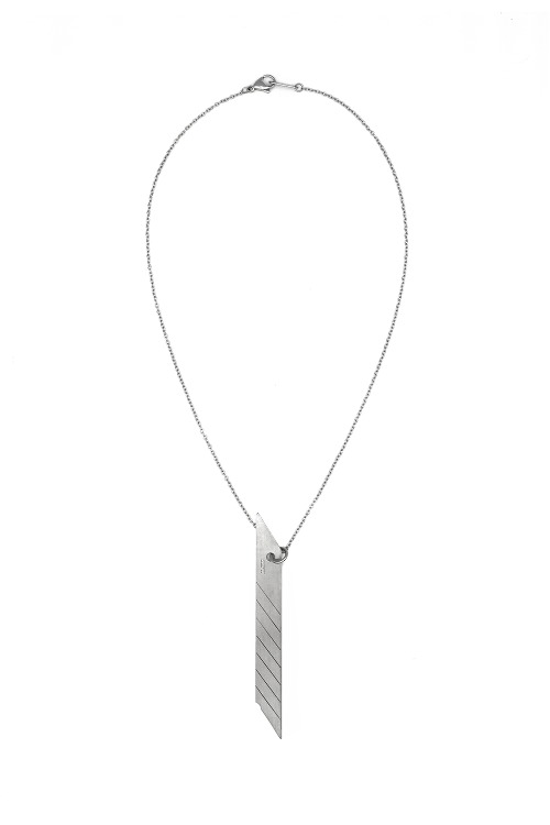 [Runway] Blade Logo Necklace